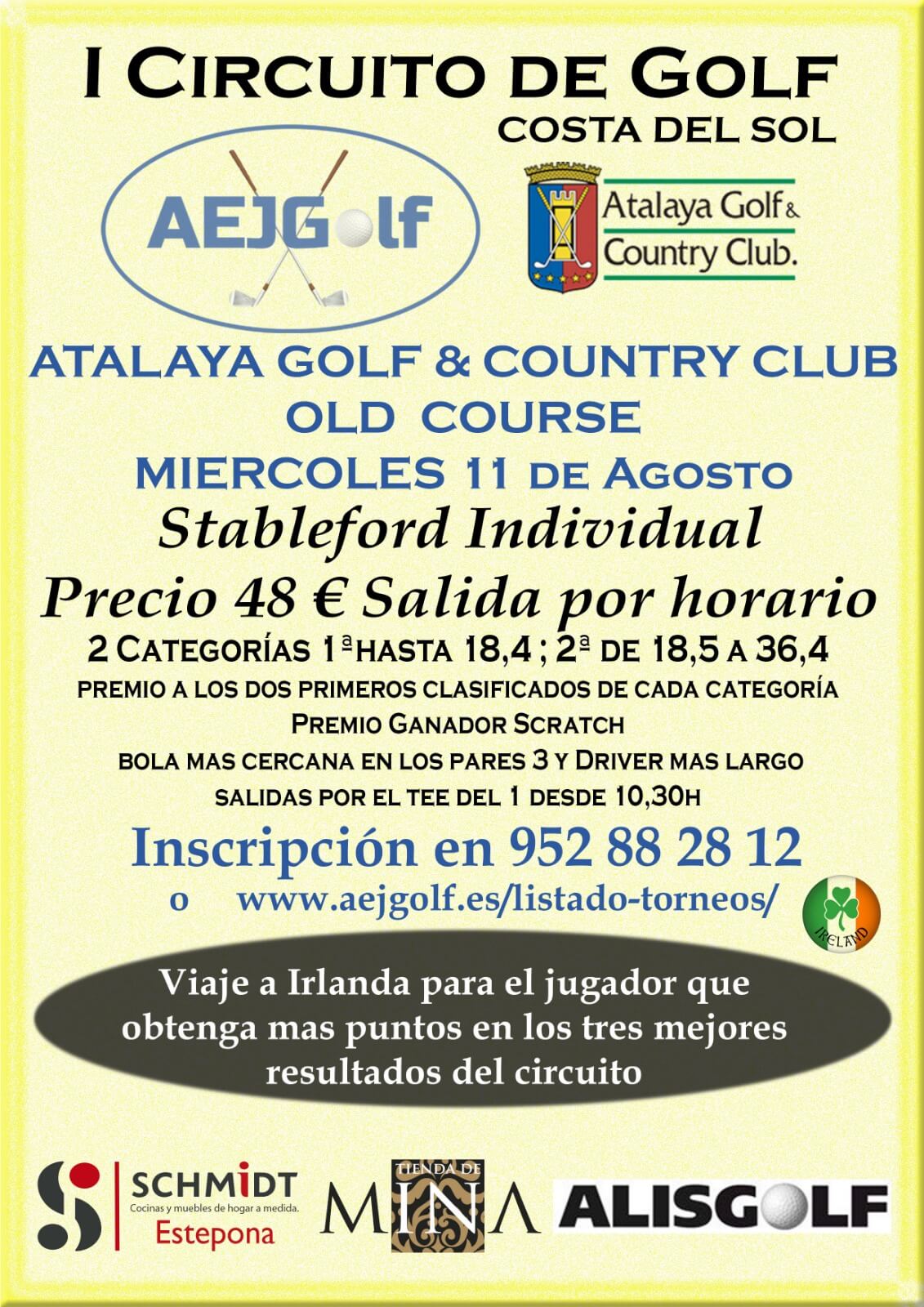 11/08/2021 – I CIRCUITO DE GOLF COSTA DEL SOL ATALAYA GOLF (OLD COURSE)