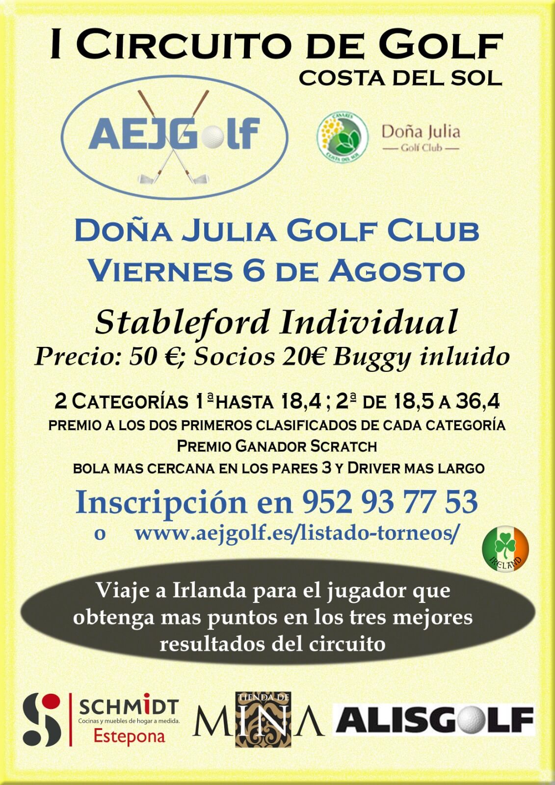 I Circuito de Golf Costa del Sol. Doña Julia Golf Club