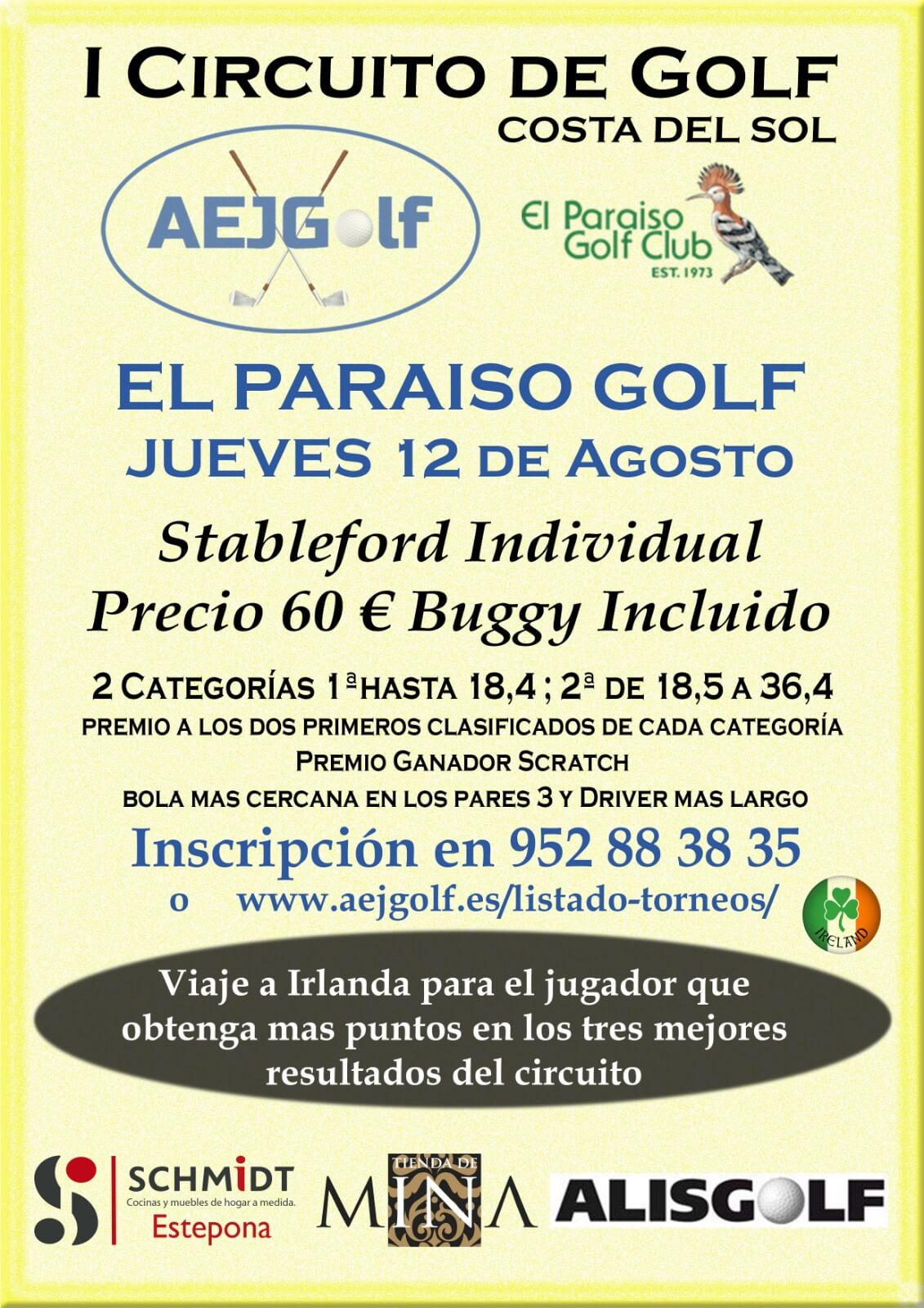 12/08/2021 I CIRCUITO DE GOLF COSTA DEL SOL EL PARAISO GOLF CLUB